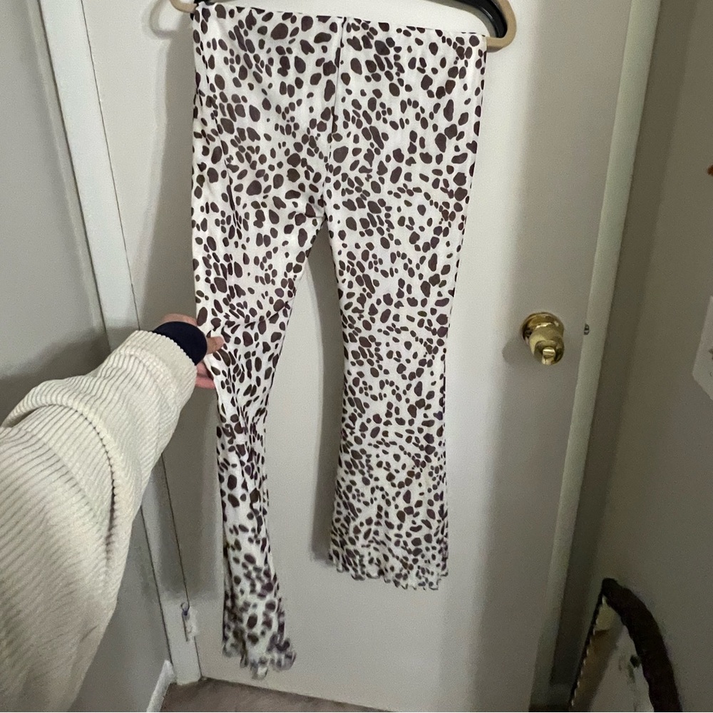 S Glassons Polka Dot/Cow Print Pants